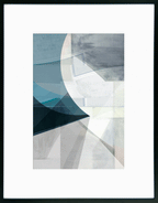Navy Blue Abstract I