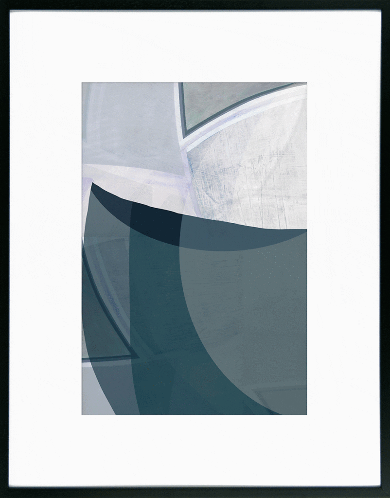 Navy Blue Abstract III