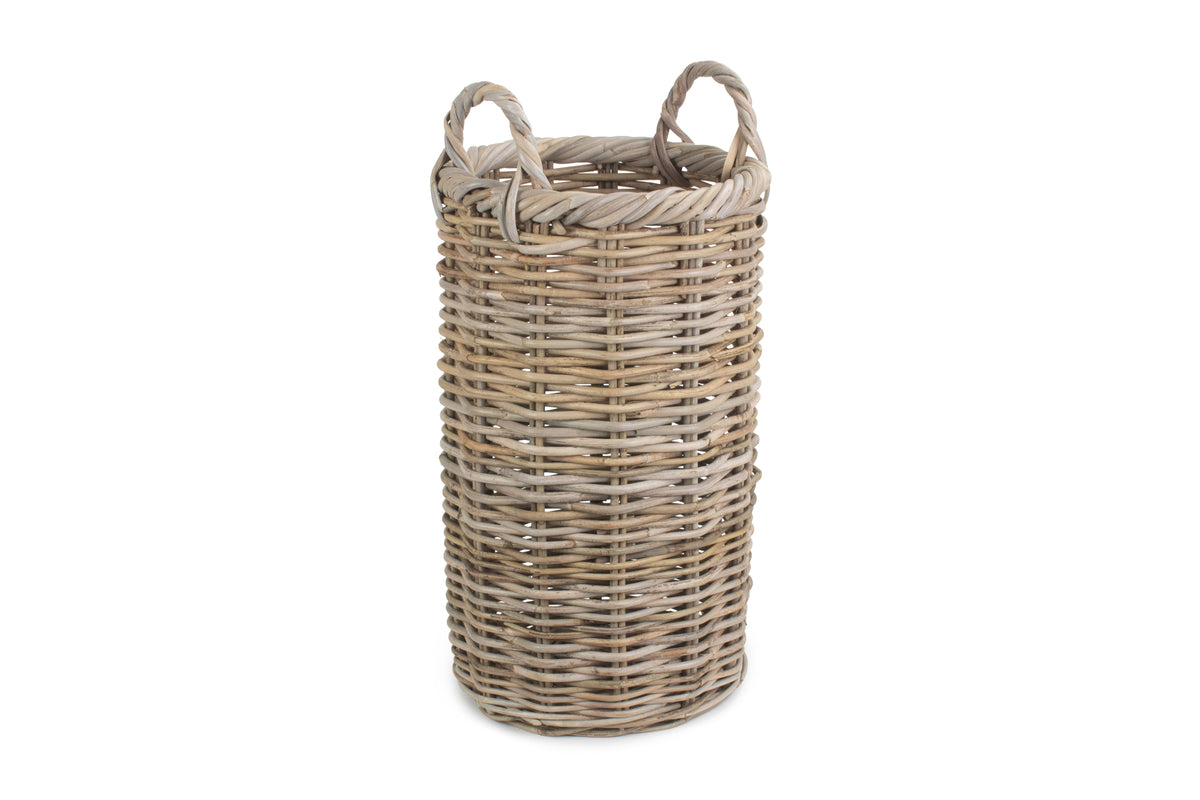 Round Rattan Umbrella Basket