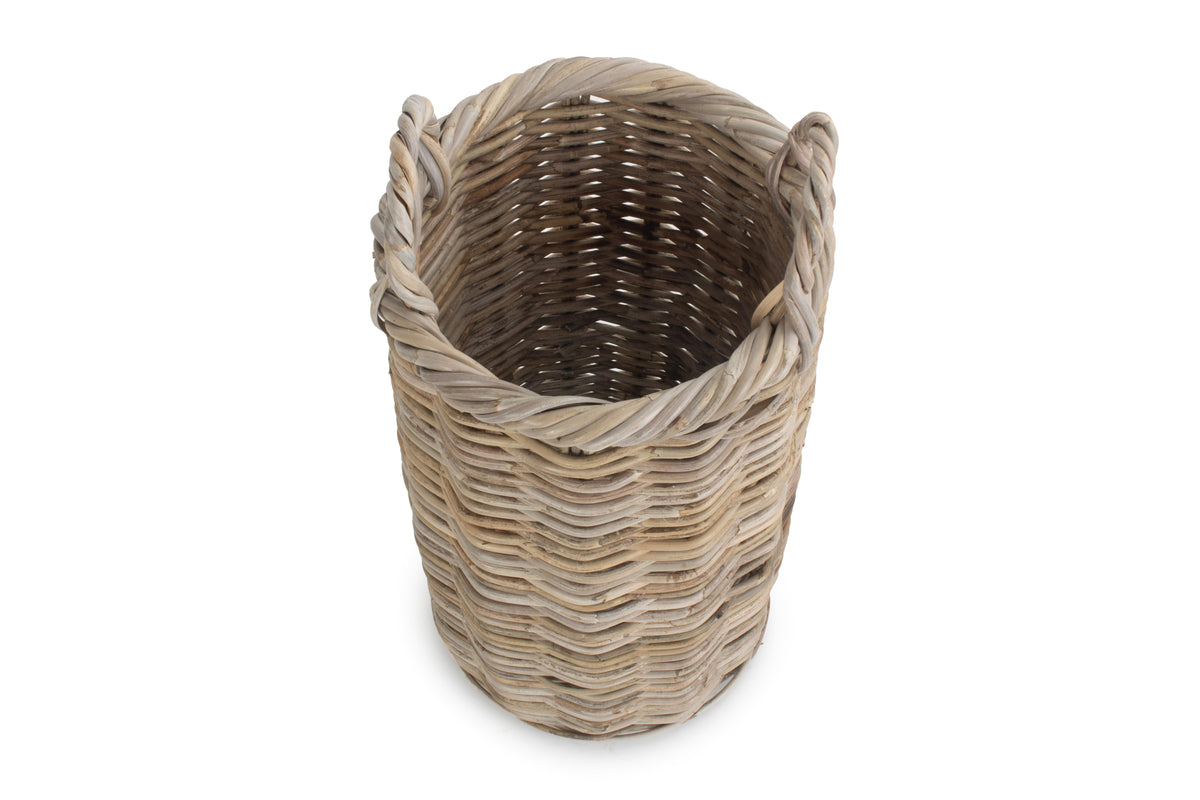 Round Rattan Umbrella Basket