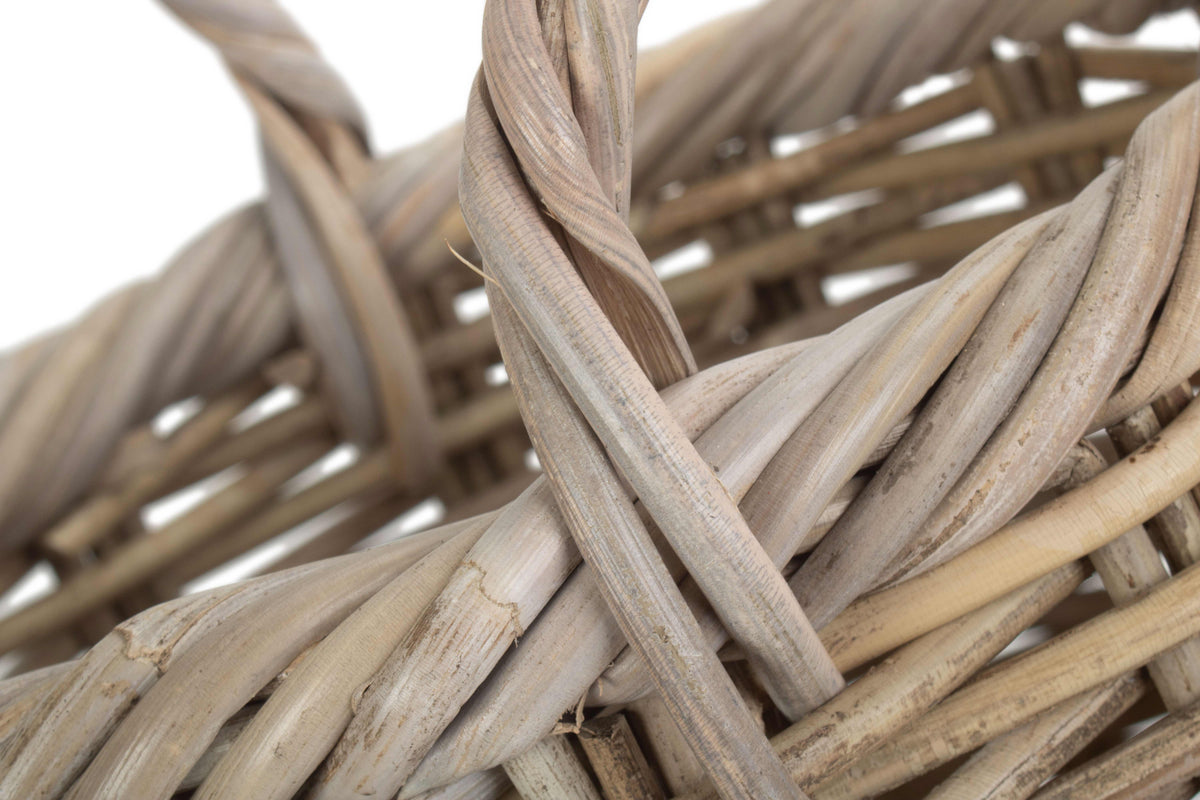 Round Rattan Umbrella Basket