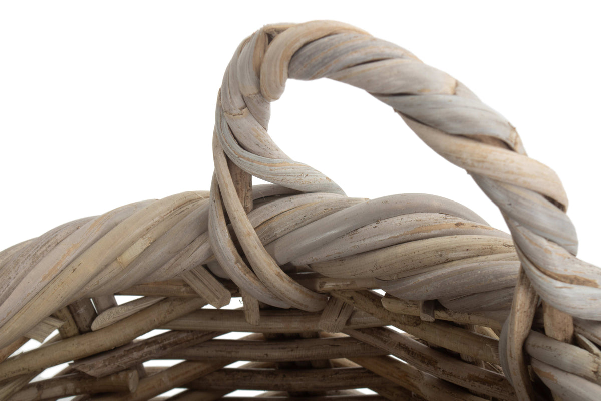 Round Rattan Umbrella Basket