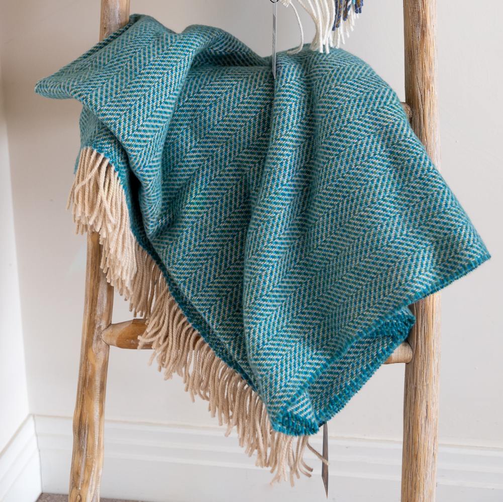 Merino Wool Cashmere Throw - Regular