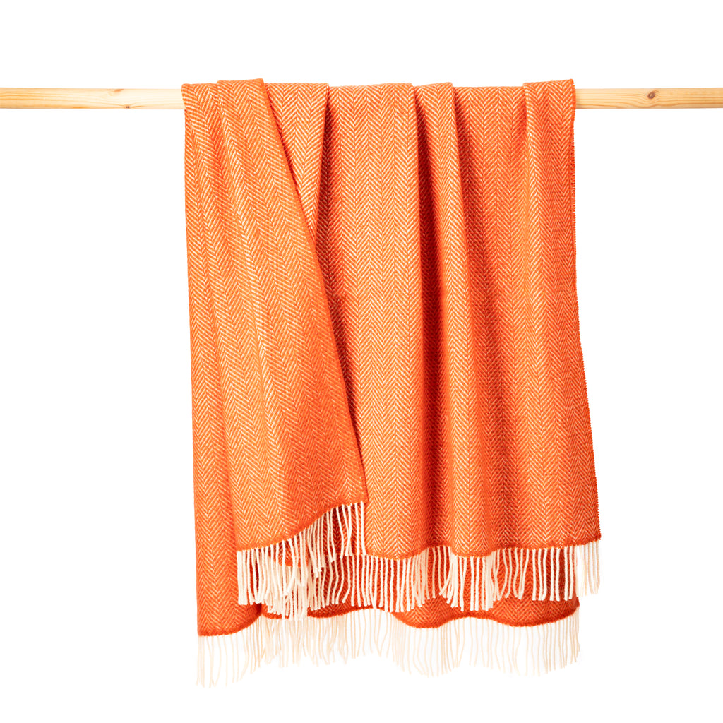 Merino Wool Cashmere Throw - Regular