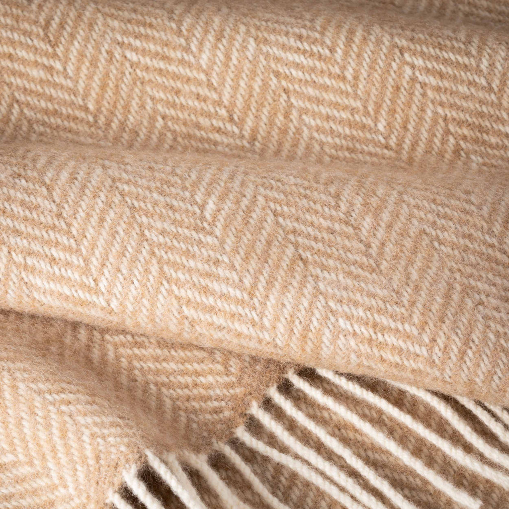 Merino Wool Cashmere Throw - Regular