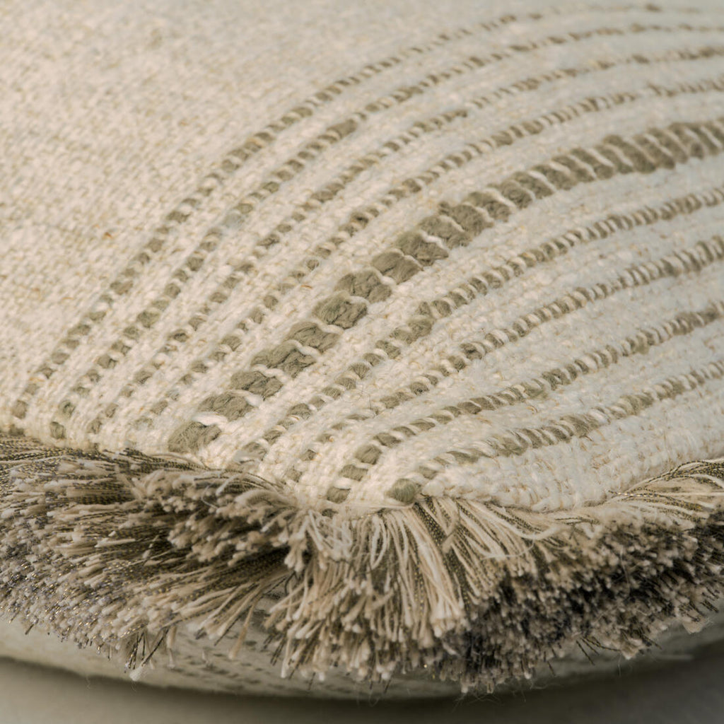 Atrani Stripe Taupe Rectangular