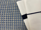 Astral waffle bedspread in Blue