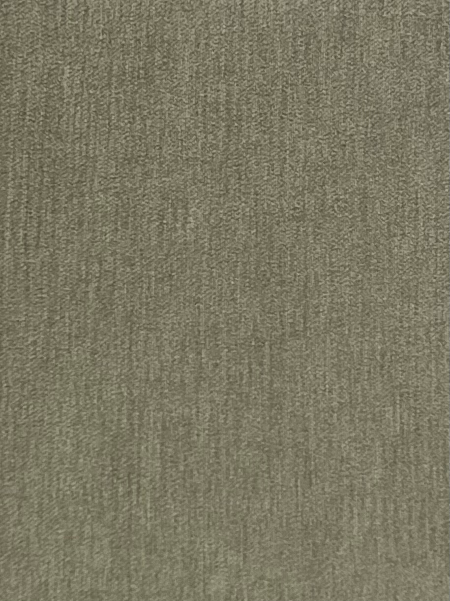 Orion cotton velvet bedspread detail