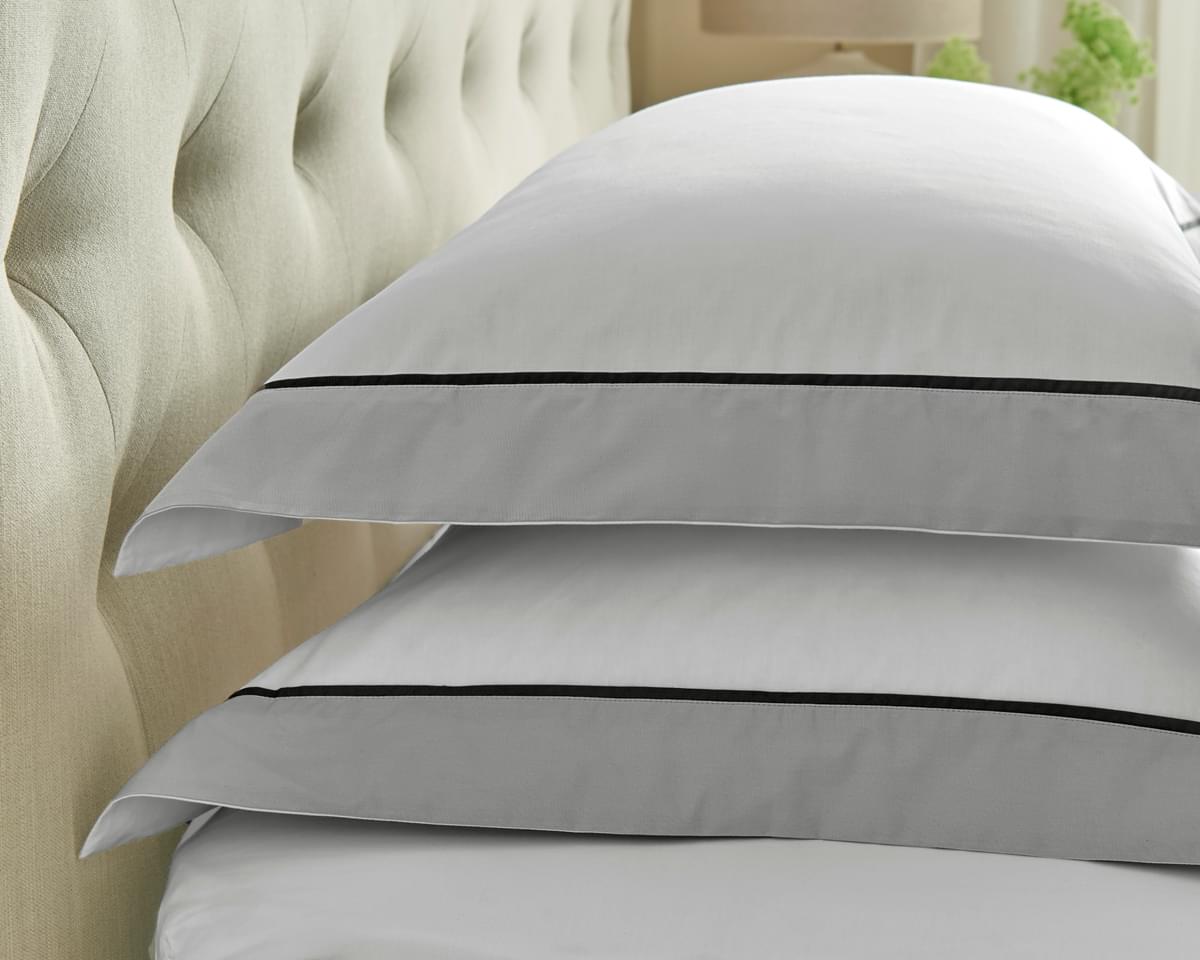 Savile Kensington pillowcase detail