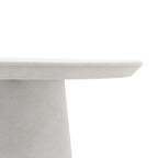 Linen Oval Dining Table