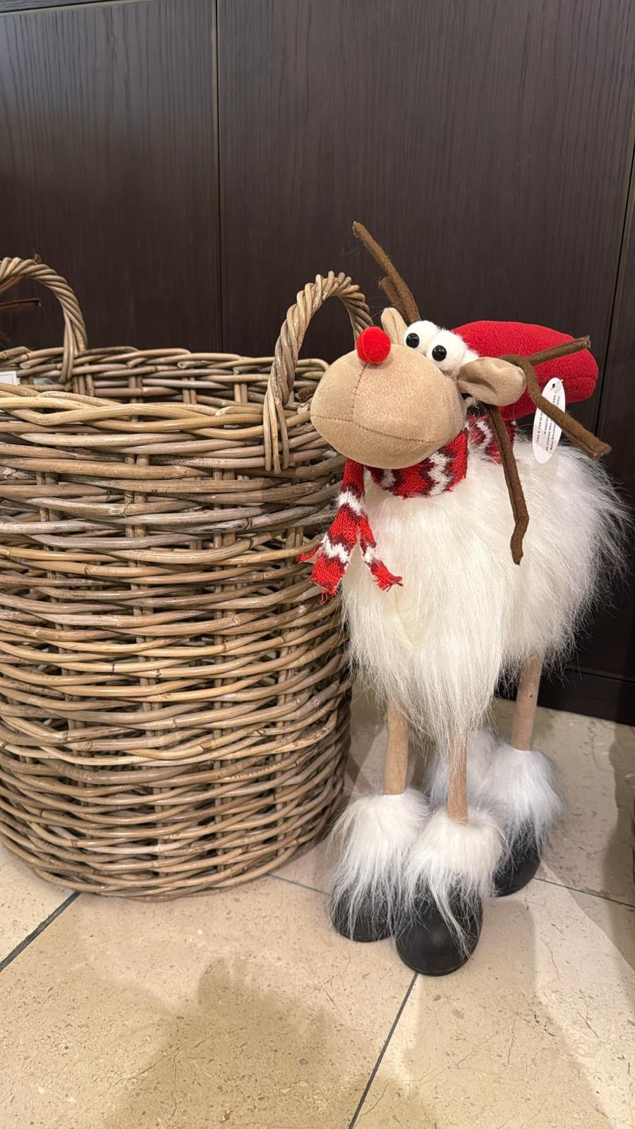 White Furry Reindeer
