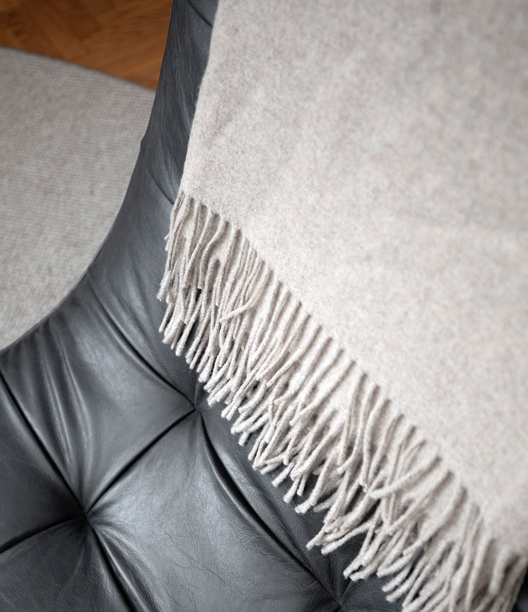 Livigno Beige Throw