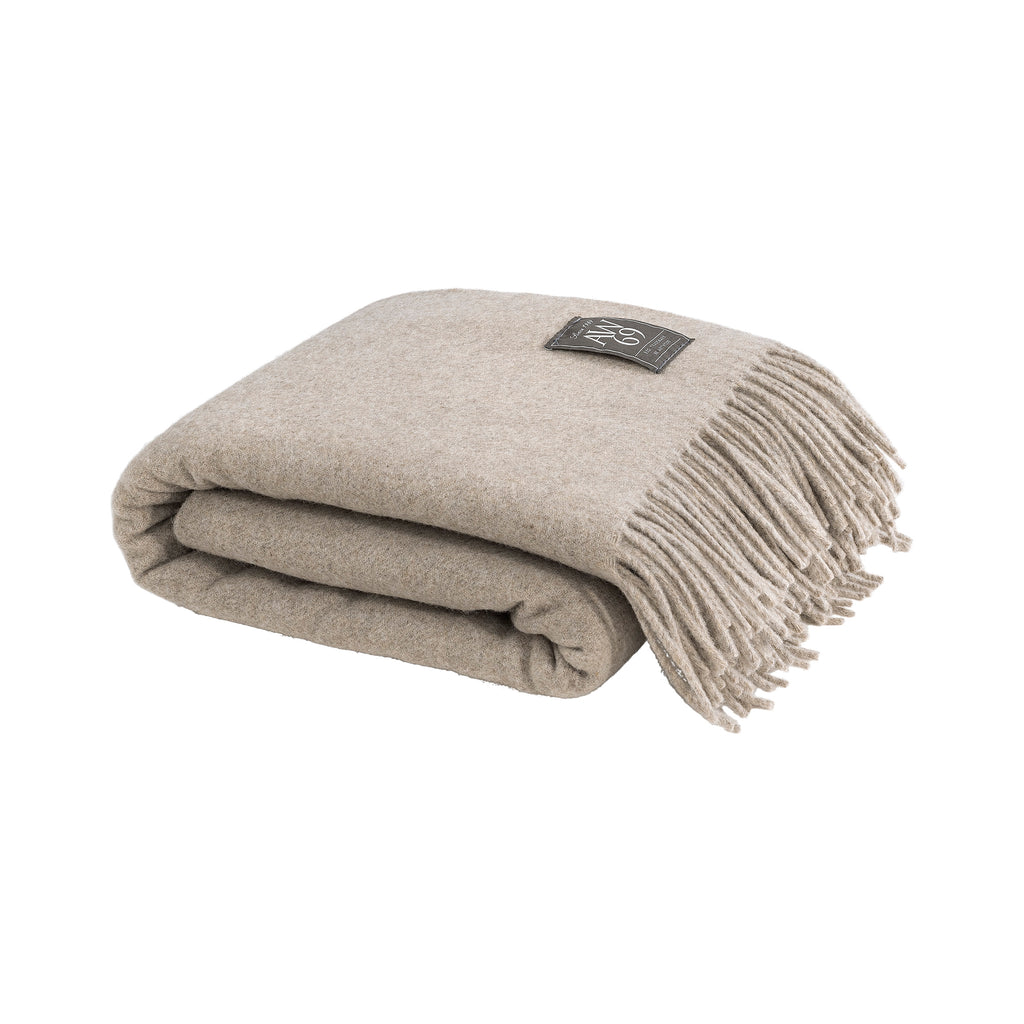 Livigno Beige Throw