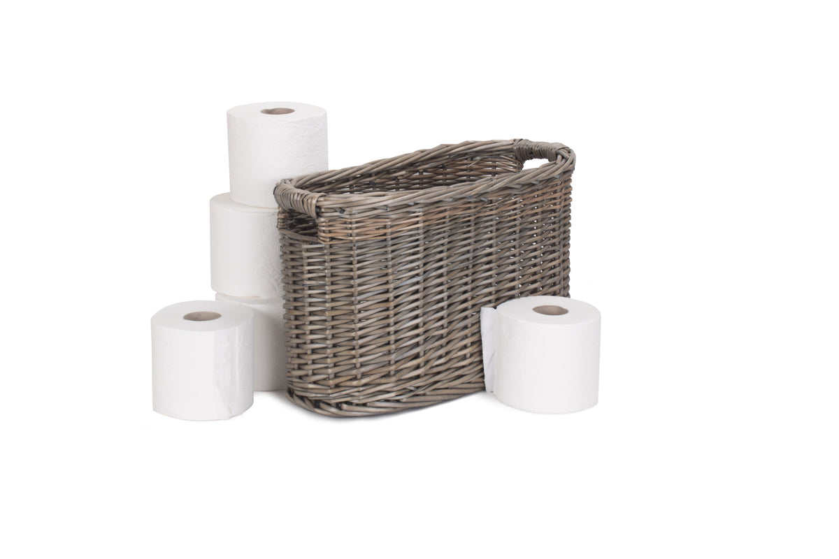 Oval Toilet Organiser Basket