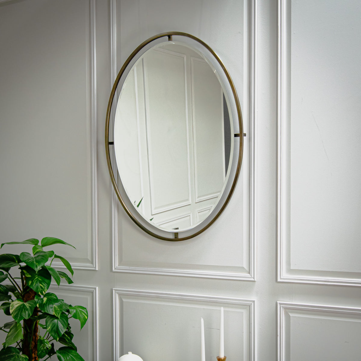Georgia Oval Mirror room setting