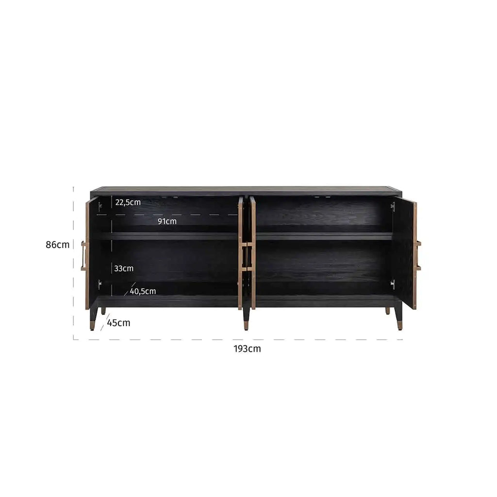 Bloom Sideboard With 4-Doors