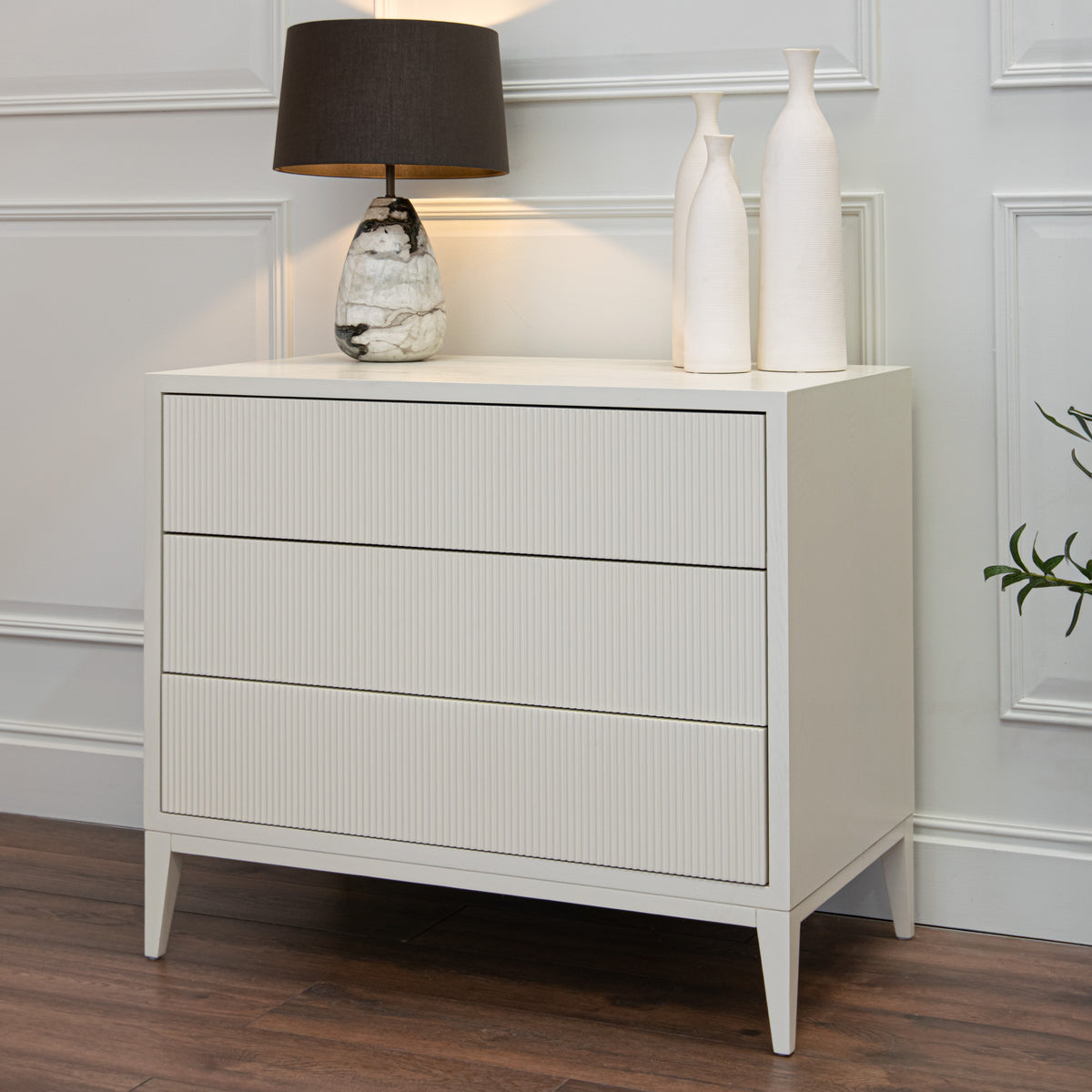 Amur 3 Drawer Chest room setting