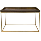 Alyne Chocolate Finish Console Table