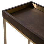 Alyne Chocolate Small Console Table