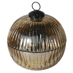 Medium Balsam Cedar Gold Candle Pot