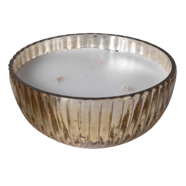 Medium Balsam Cedar Gold Candle Pot