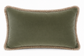 Mint Velvet Lumbar with Brushed Fringe