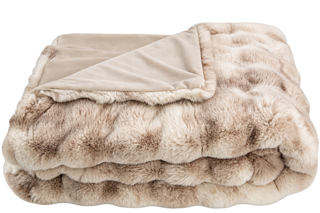 Alba Faux Fur Throw