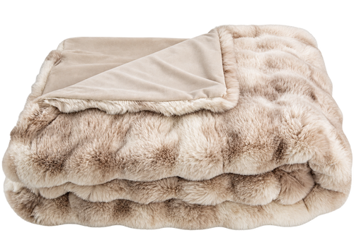 Alba Faux Fur Throw