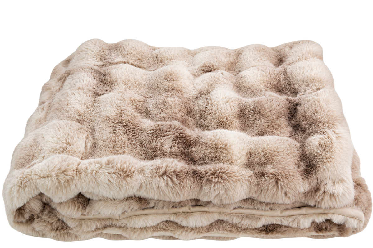 Alba Faux Fur Throw