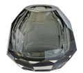 Luna Smoke Glass Vase