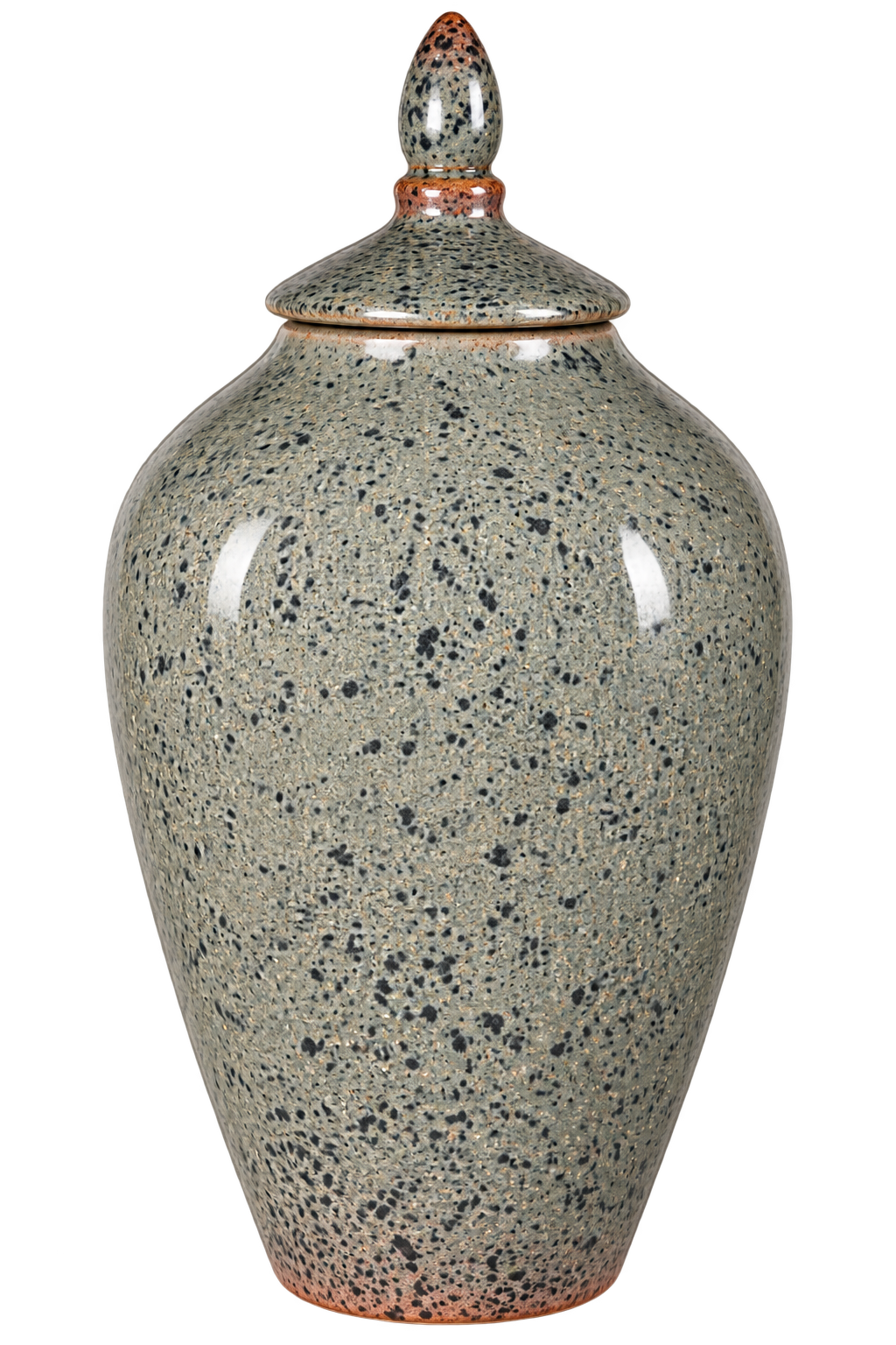 Green Lidded Jar
