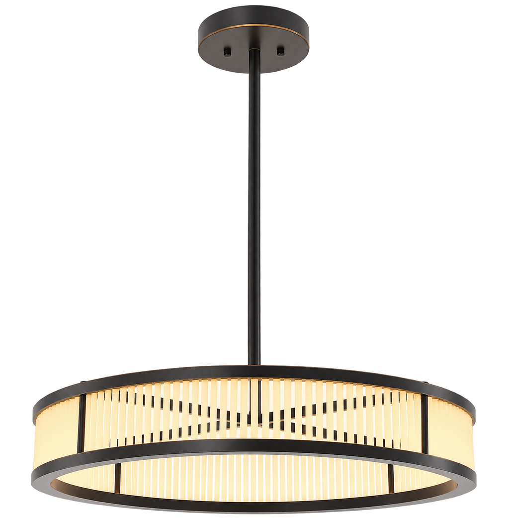 Milano Bronze Chandelier