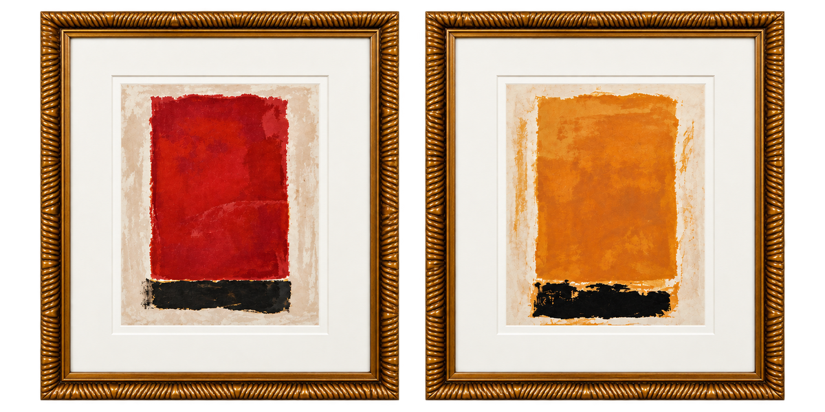Abstract Art by Clément Garnier - Set of 2