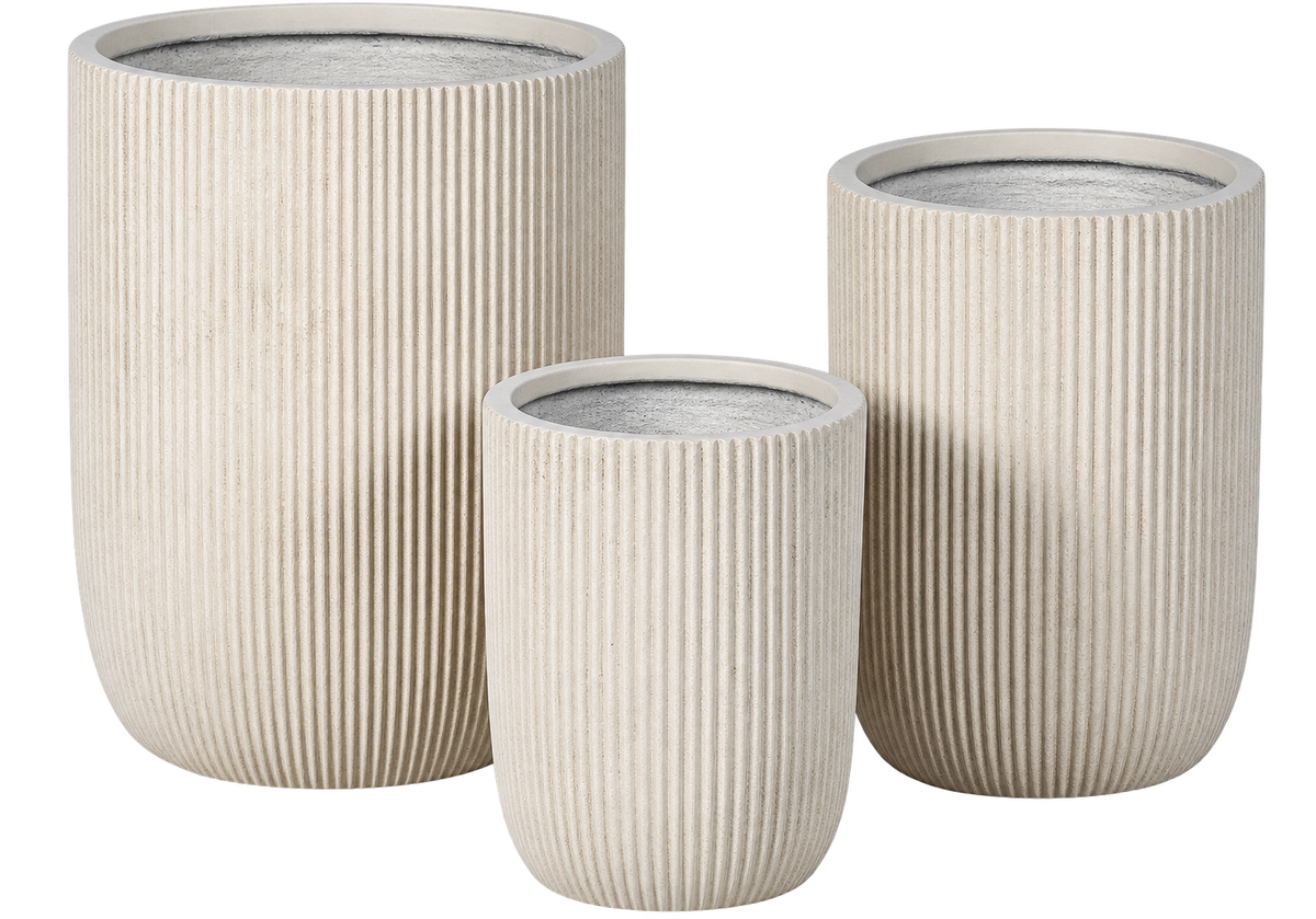 Ribbed Planters