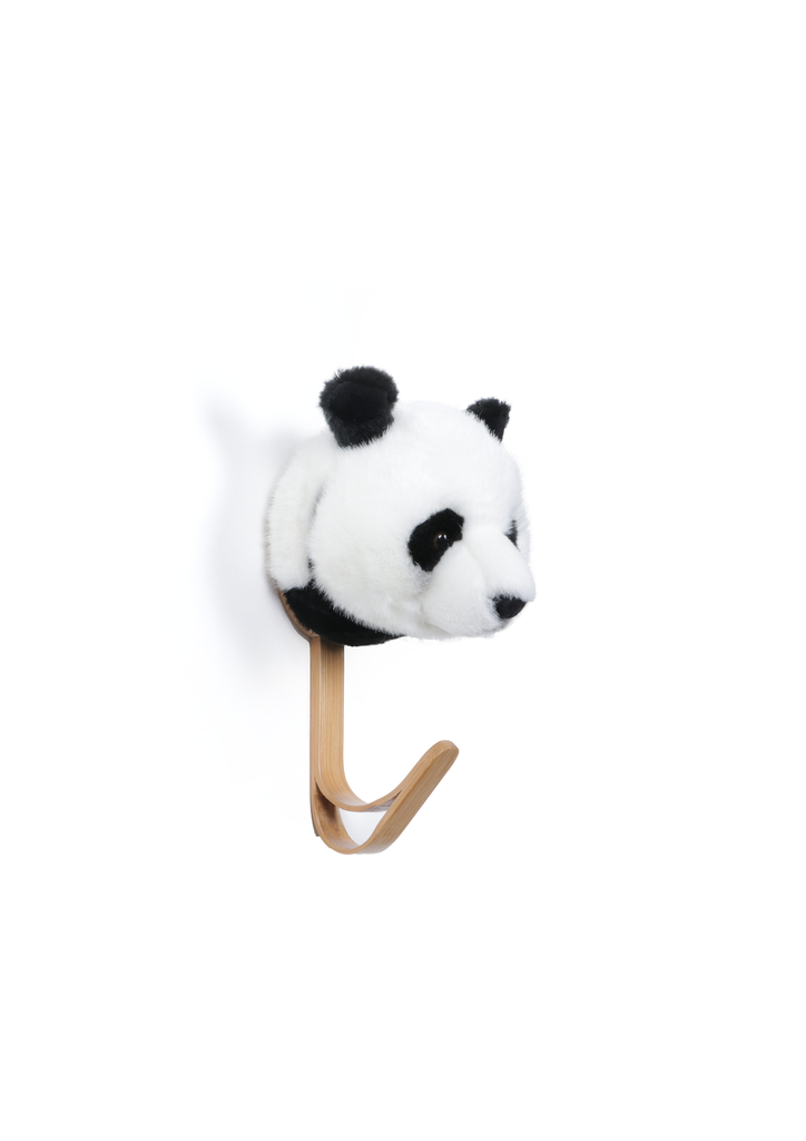 Coat hanger head panda w/box