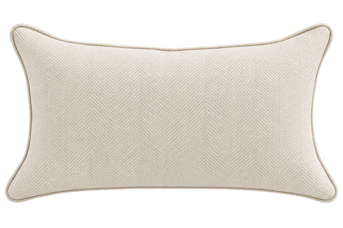 Aster Ivory Lumbar Cushion