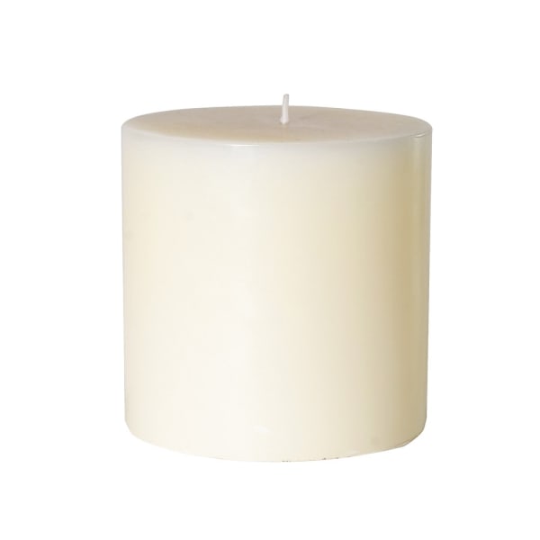 Cream Pillar Candle - 100 X 100mm