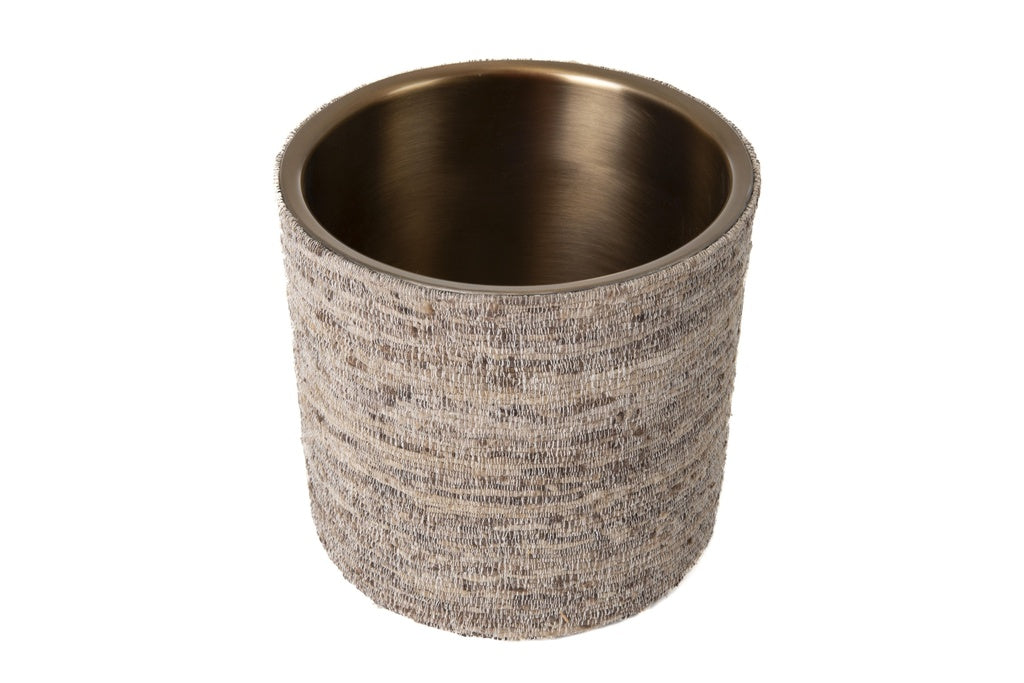 Axis fabric wine cooler - side view