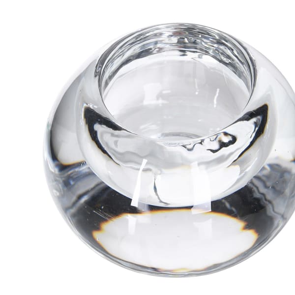 Glass Candle Holder