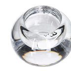 Glass Candle Holder