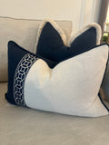 Navy and White Lumbar