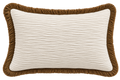 Ripple Pearl with Brown Fringe
