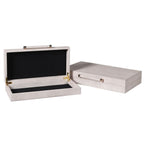Ivory Shagreen Boxes - Set of 2