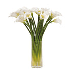 White Lilies in Glass