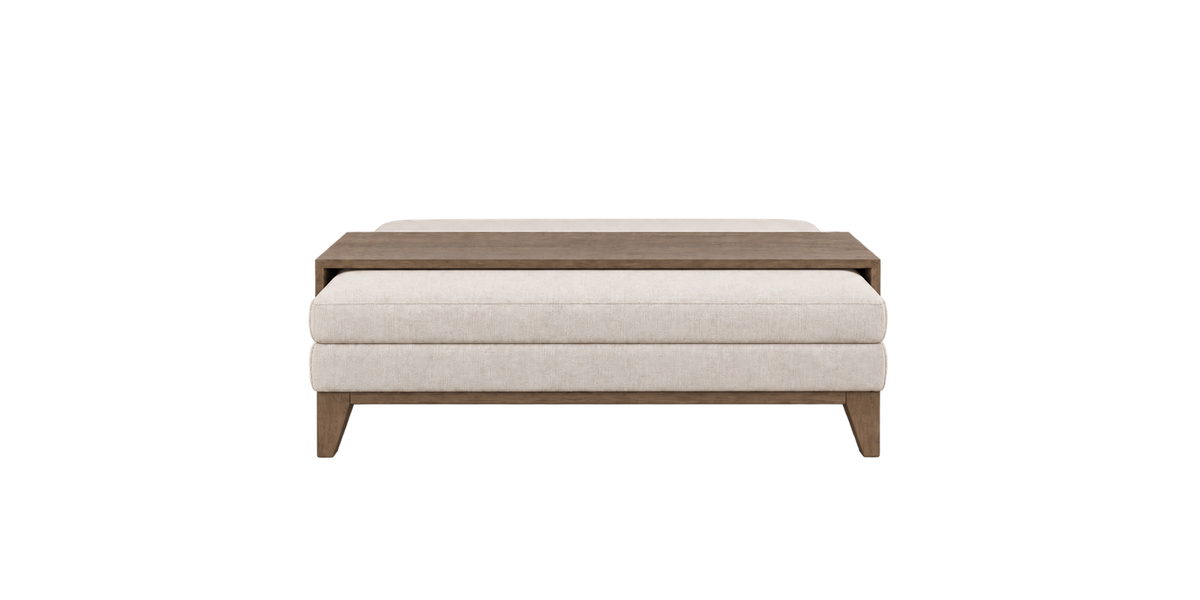 Savoy Ottoman with tray