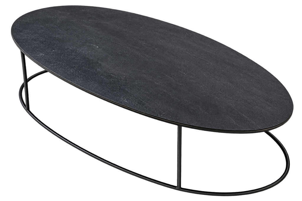Oval Black Coffee Tables