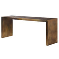 Willow Distressed Iron Console Table