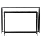 Luxe Graphite Console Table detail