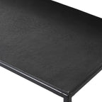 Luxe Graphite Console Table detail