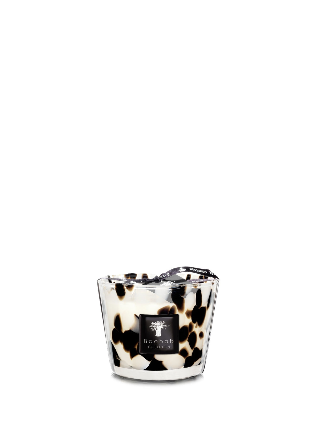 Baobab Candle Pearls Black